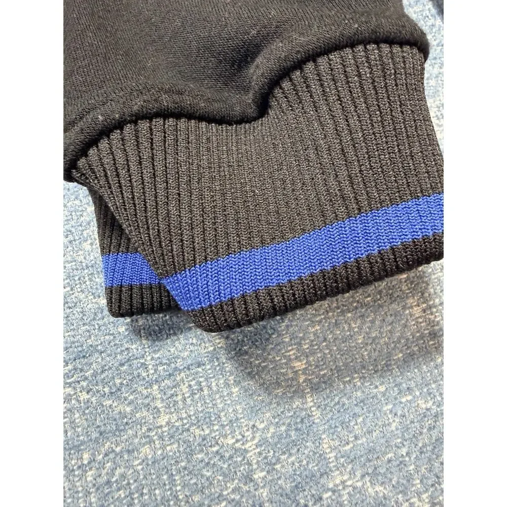 Akademiks Superior Goods Colorblock Big Man Hoodie 3XL Grey Black Blue Logo